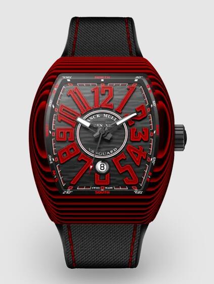 Franck Muller Vanguard Carbon Replica Watch V 45 SC DT CA RRG NR